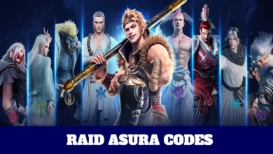 RAID Asura Codes