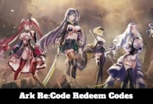 Ark Re:Code Redeem Codes