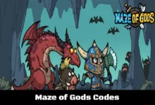 Maze of Gods Codes