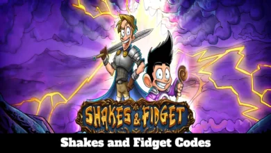 Shakes and Fidget Codes