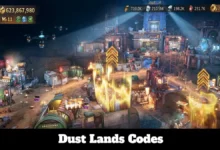 Dust Lands Codes