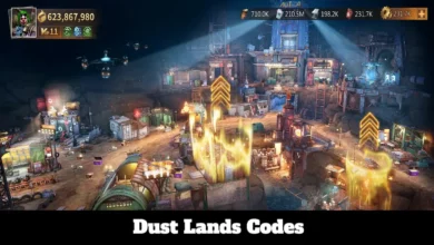 Dust Lands Codes