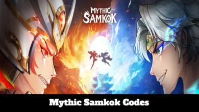 Mythic Samkok Codes
