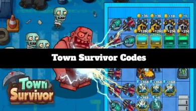 Town Survivor Codes