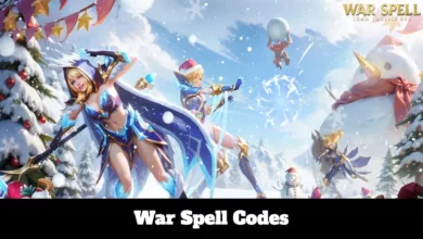 War Spell Codes
