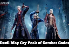 Devil May Cry Peak of Combat Codes