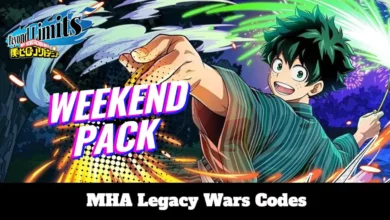 MHA Legacy Wars Codes