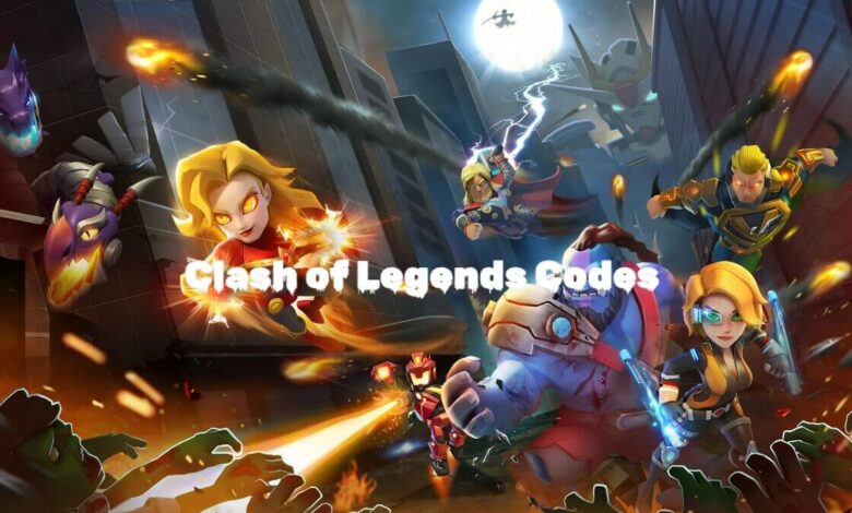 Clash of Legends Codes