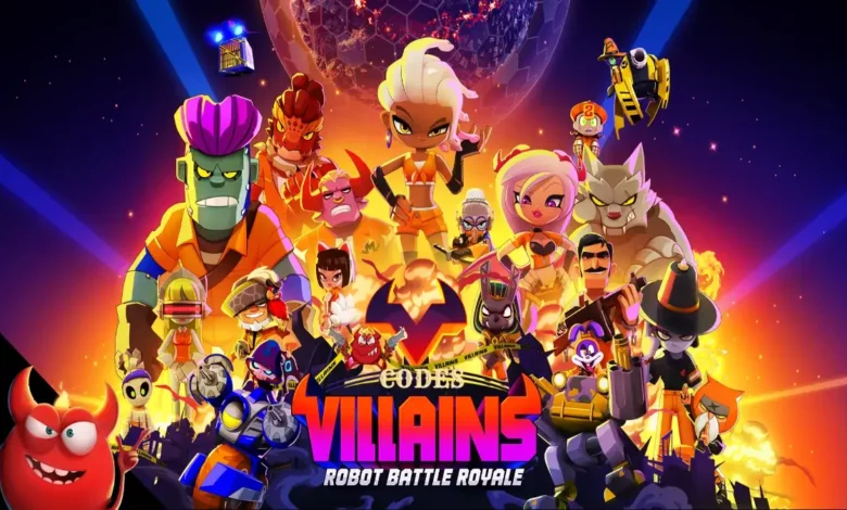 Villains Robot BattleRoyale Codes