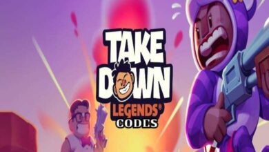 Takedown Legends Codes