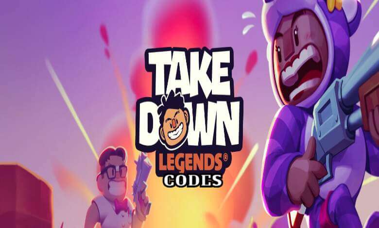 Takedown Legends Codes