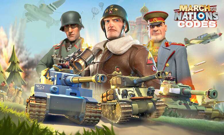 March of Nations Codes