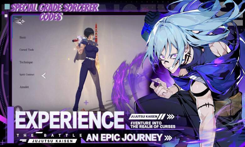 Special Grade Sorcerer Codes