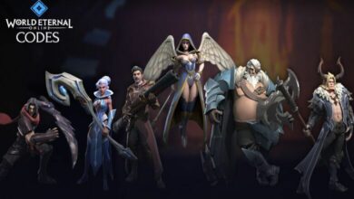 World Eternal Online Codes