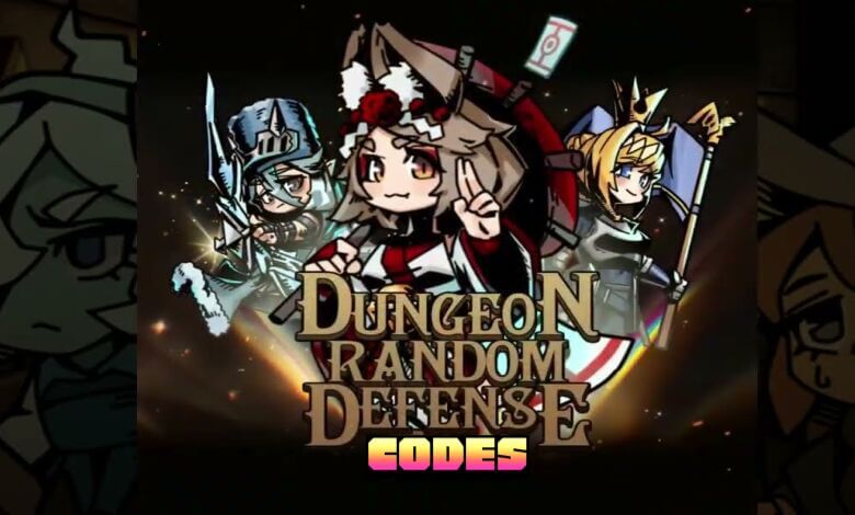 Dungeon Random Defense Codes