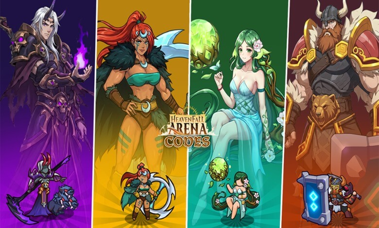 Heavenfall Arena Codes