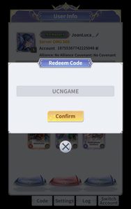 Redeem OMG Goddess Codes